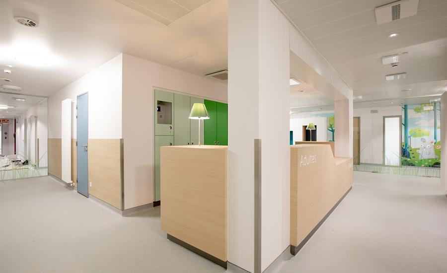 Nouvelle construction de l'hôpital Sainte-Rosalie à Liège